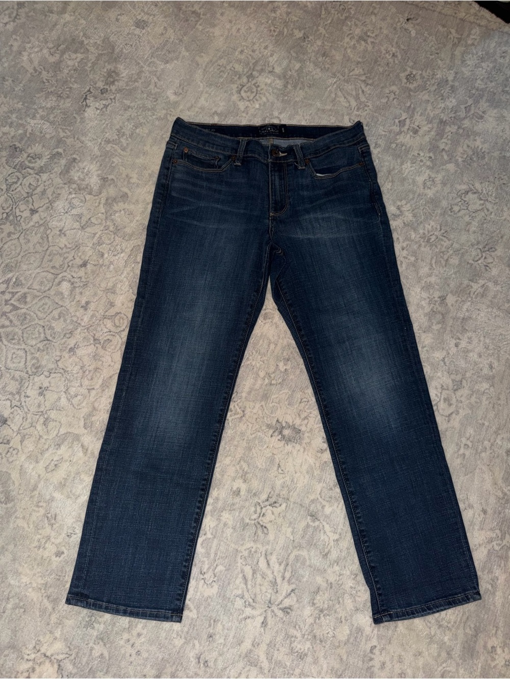 Lucky Brand Dark Wash Straight Leg Jeans